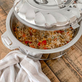 Load image into Gallery viewer, Max Fresh 8.5L Stainless Steel Food Warmer- Keep Your Meals Hot &amp; Fresh All Day!