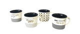 Load image into Gallery viewer, Hello Gorgeous Mugs Set of 4 - 370ml