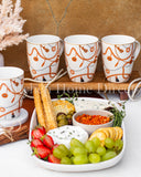 Load image into Gallery viewer, Valentina Designer Inspired 6-Piece Mug Set with Gift Box