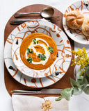 Load image into Gallery viewer, Valentina Designer Inspired 20-Piece Dinner Set with Gift Box