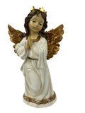 Load image into Gallery viewer, Religious Keepsake Decoration Angel Praying with Gold Wings &amp; Light Up Halo