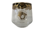 Load image into Gallery viewer, Sip in Style: Medusa Luxe Gold Scotch Drinking Glasses 400ml