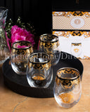 Load image into Gallery viewer, Elevate Your Drinking Style By Sipping In Style: Medusa Luxe Set Of 4 Highball Drinking Glasses 555ml