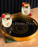 Load image into Gallery viewer, Artemis Home Décor Set – 2 Round Trays