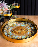 Load image into Gallery viewer, Venus Home Décor Set – 2 Round Trays