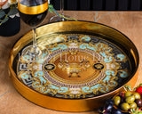 Load image into Gallery viewer, Venus Home Décor Set – 2 Round Trays