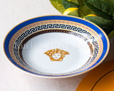 Load image into Gallery viewer, Capri Blue Medusa Mediterranean 20-Piece Dinner Set with Gift Box