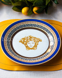 Load image into Gallery viewer, Capri Blue Medusa Mediterranean 20-Piece Dinner Set with Gift Box