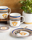 Load image into Gallery viewer, Capri Blue Medusa Mediterranean 6-Piece Mug Set with Gift Box