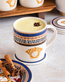 Load image into Gallery viewer, Capri Blue Medusa Mediterranean 6-Piece Mug Set with Gift Box