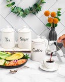 Load image into Gallery viewer, Vintage Home Rustic Set of three Sugar, Tea and Coffee Canister Set