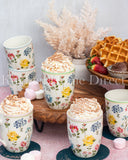 Load image into Gallery viewer, European inspired Botanical Garden Floral Collection Set of 6 Mugs