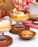 Load image into Gallery viewer, Stylish La Medusa Luxe Design Gold Ice Cream/ Dessert Bowls - Set of 4