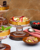 Load image into Gallery viewer, Stylish La Medusa Luxe Design Gold Ice Cream/ Dessert Bowls - Set of 4