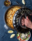 Load image into Gallery viewer, Max Fresh 11L Stainless Steel Hot Pot - Ultimate Meal Warmth &amp; Freshness!