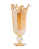 Load image into Gallery viewer, Golden Glow with Italian Craftsmanship: Venezia Handmade Italian Murano Glassware In Honey Color