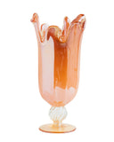 Load image into Gallery viewer, A Touch of Italian Romance – Venezia Handmade Italian Murano Glass Large Vaso (Peach).