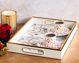 Load image into Gallery viewer, Valentina Collection Home Décor Set – 2 Rectangular Trays