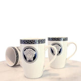 Load image into Gallery viewer, Perfect Gift: Luxurious La Medusa Luxurious &amp; Classic Set of 6 Mugs 300ml with Gift Box