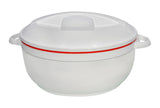 Load image into Gallery viewer, Celebrity 16L Food Warmer White With Red Accent: The Ultimate Hot Meal Solution!