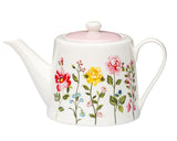 Load image into Gallery viewer, Unleash Timeless Elegance: The Botanical Floral European Inspired Tea Pot, Sugar and Creamer Set