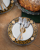 Load image into Gallery viewer, La Medusa Set of 6 Gold-Plated Medusa Designed Teaspoons – A Touch of Luxury In A Gift Box.