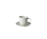 Load image into Gallery viewer, Vintage Grecian White Embossed Xenia Demitasse 90ml Espresso Cups