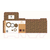 Load image into Gallery viewer, Leopard Edition 20-Piece Dinner Set in Honey Gold and Black