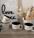 Load image into Gallery viewer, Hello Gorgeous Mugs Set of 4 - 370ml